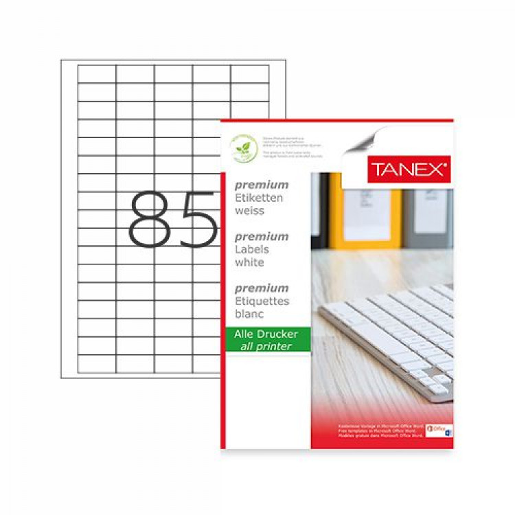 ЕТИКЕТИ ЗА ФОТОКОПИР 35.6 x 16.9mm